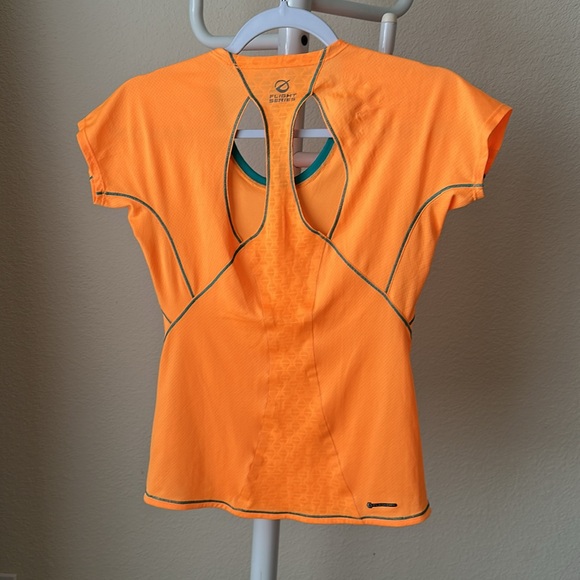 The North Face Bright Orange Performance Tee - Picture 3 of 4